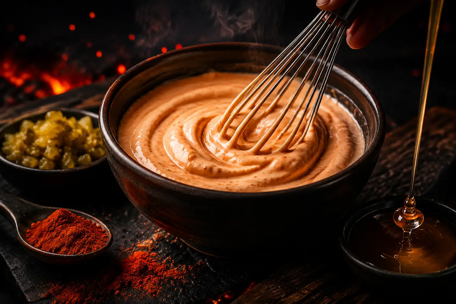 La salsa especial de la casa, sin misterio